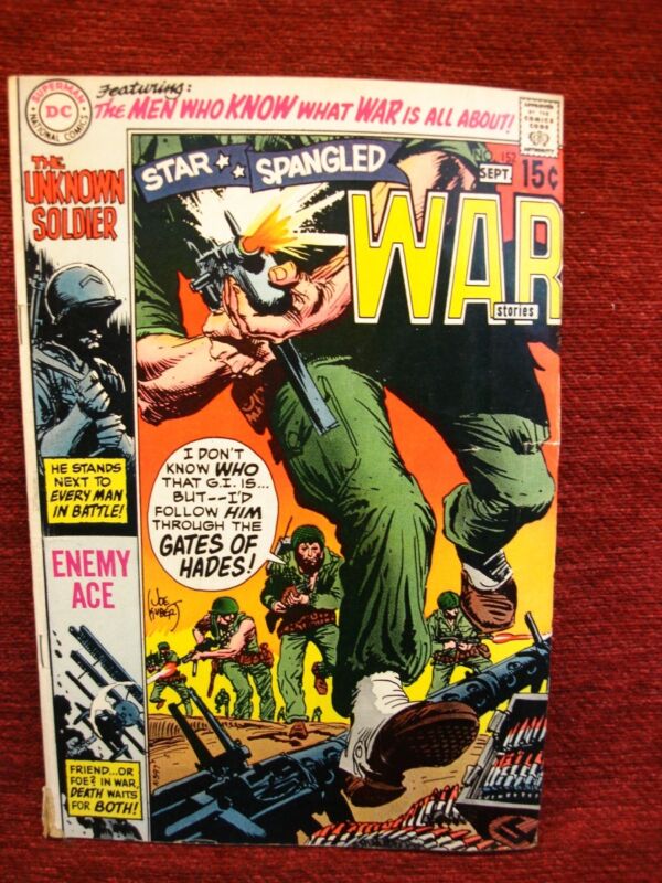 Vintage DC Comics War Stories #152 comic book from September 1970