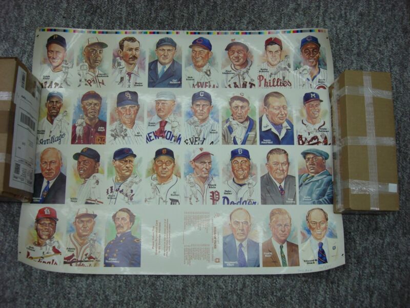 Vintage 1981 Perez Steele Postcard Uncut Sheet #6