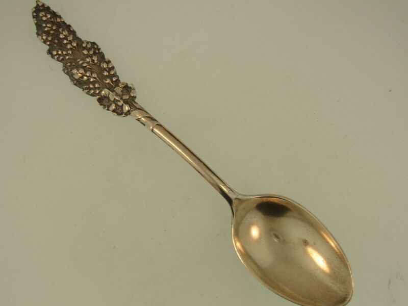 Vintage Reed & Barton Sterling Silver Goldenrod Demitasse Spoon