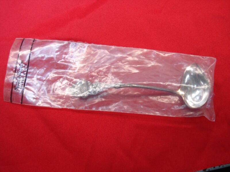 Reed & Barton Harlequin Wild Rose Cream Ladle, Silver Plate
