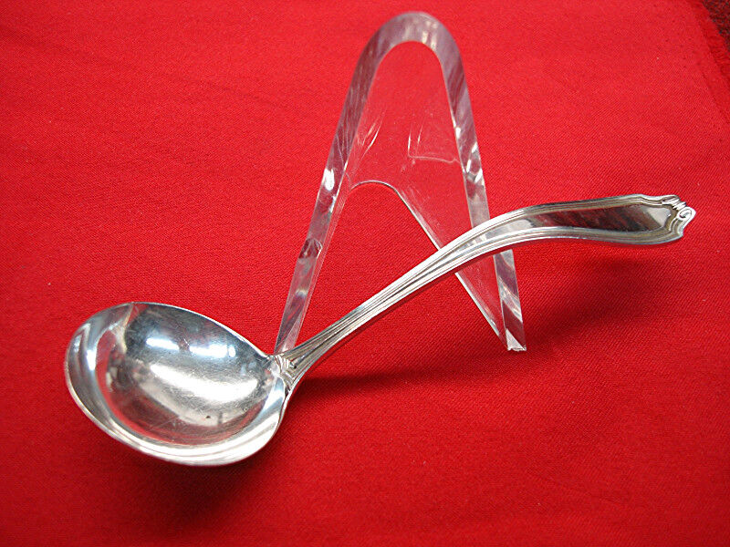 Sterling silver Chelsea Mount Vernon cream ladle