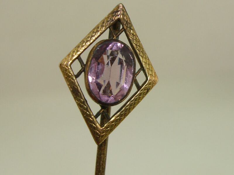 Vintage Art Deco stick pin by P.S. Co.
