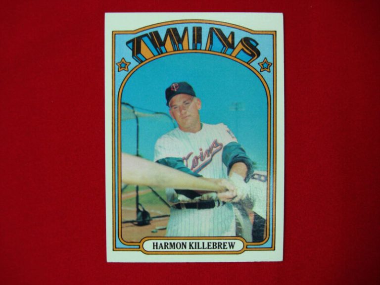 1972 Topps Harmon Killebrew #51 Minnesota Twins Baseball Card