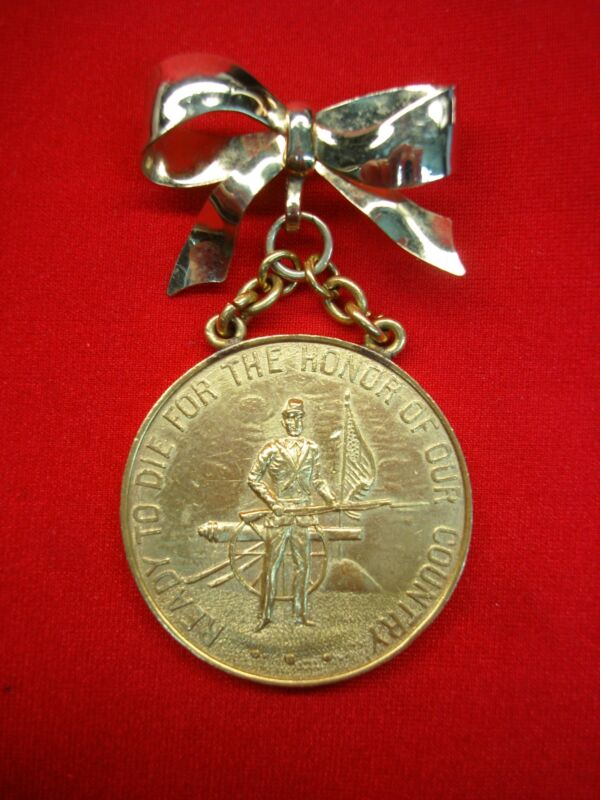 Antique Civil War Medal – New Jersey Veteran’s Jewelry, 1861-1865