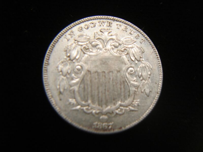 1867 U.S. Shield Nickel