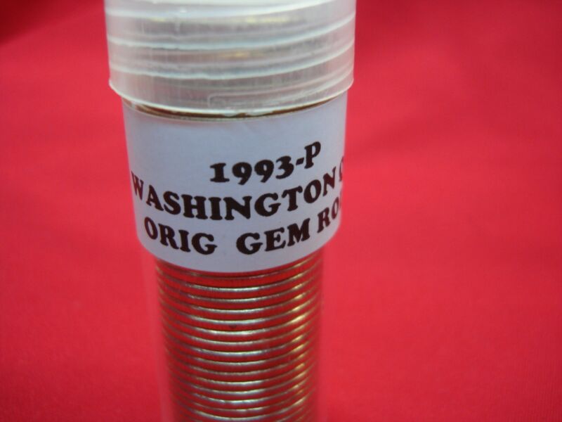 1993 P Washington Quarter Roll (40 Coins)