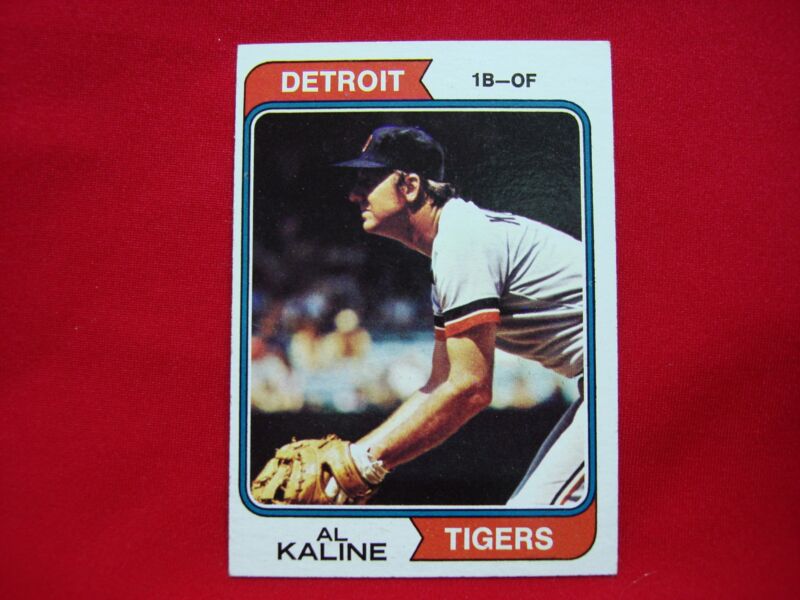 1974 Topps Al Kaline Detroit Tigers #215 Baseball Card