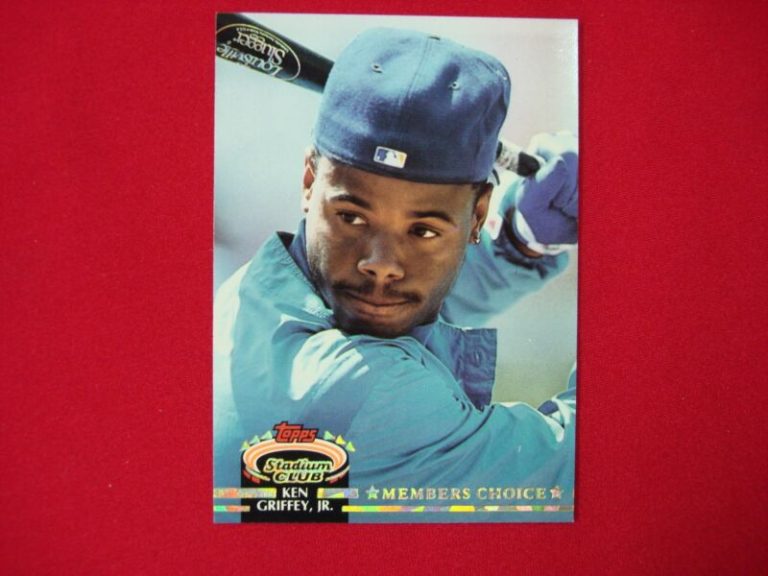 1992 Stadium Club Members Choice Ken Griffey Jr. #603 Seattle Mariners baseball card