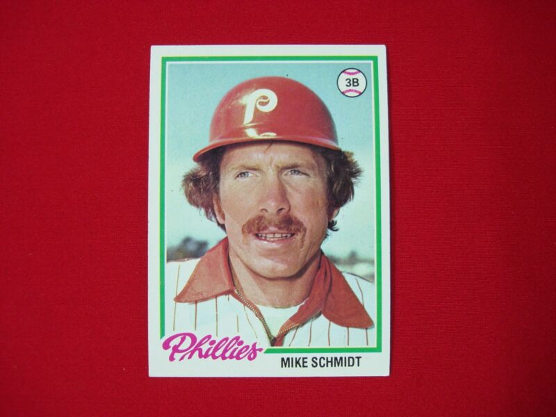 1978 Topps Mike Schmidt Philadelphia Phillies Baseball Card (#360)