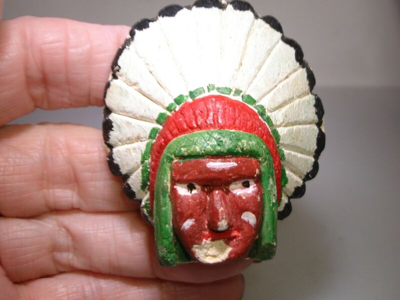 Vintage 1950s Boy Scouts OA Indian Chief Slide