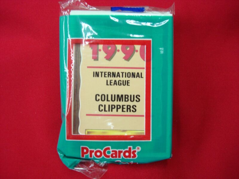1990 Columbus Clippers ProCards MLB Team Set