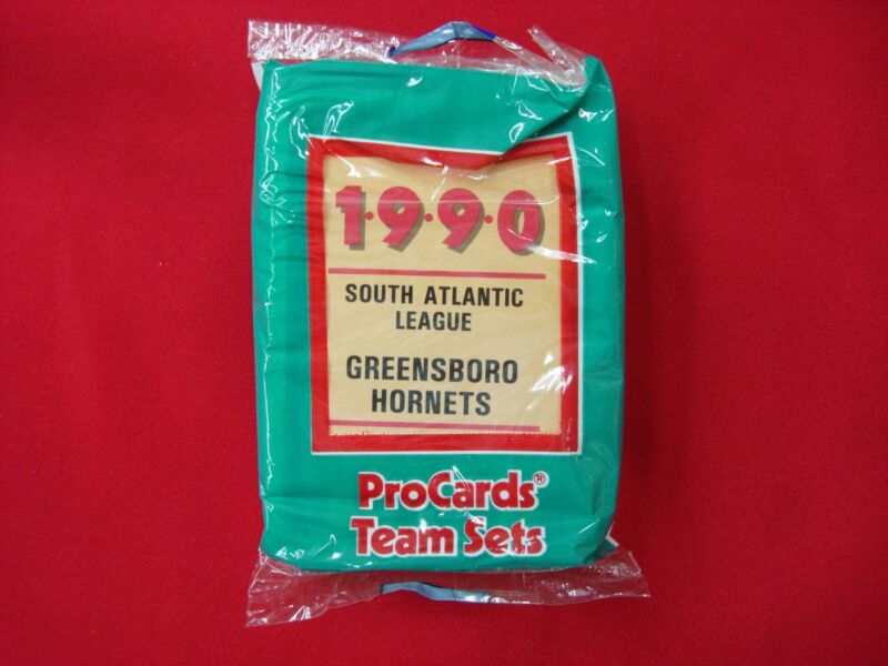 1990 Greensboro Hornets ProCards MiLB Team Set