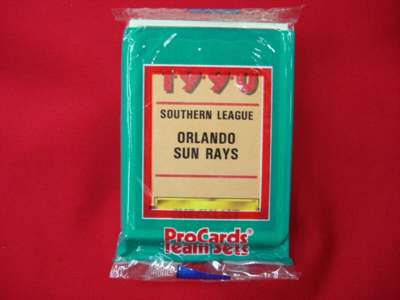 1990 Orlando Sun Rays ProCards MLB Team Set featuring Scott Erickson and Chuck Knoblauch