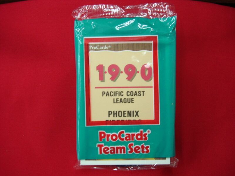 1990 Phoenix Firebirds ProCards Minor League Baseball Team Set