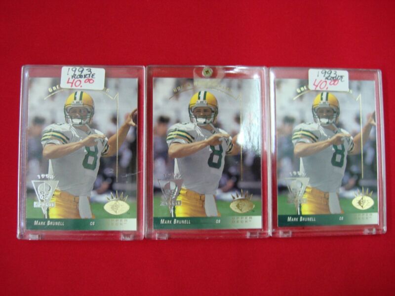 Mark Brunell 1993 Upper Deck SP Rookie Football Cards (#91)
