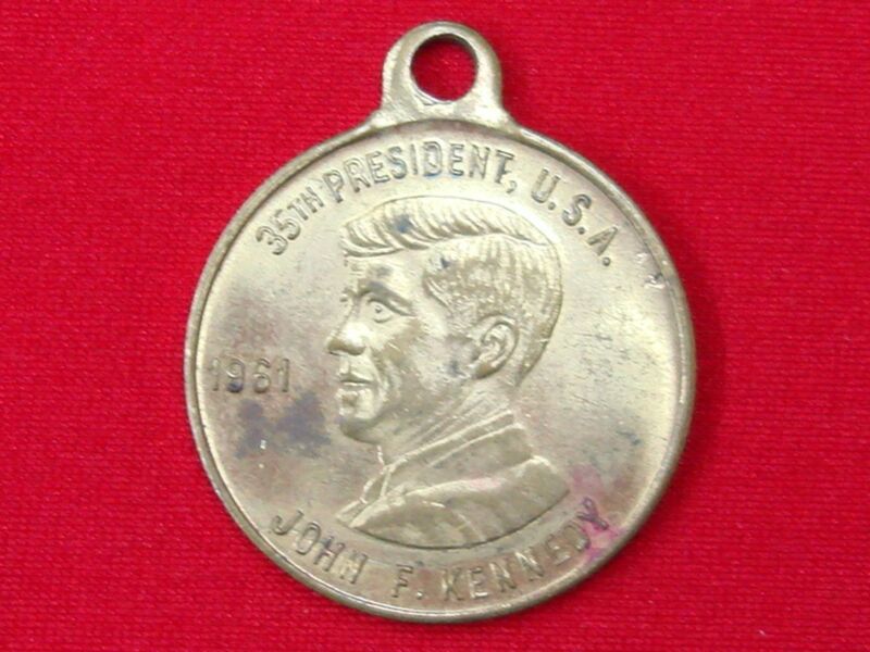 Vintage 1961 John F. Kennedy Presidential Token