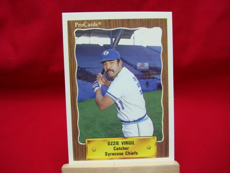 1990 Syracuse Chiefs ProCards Set featuring Ozzie Virgil #575