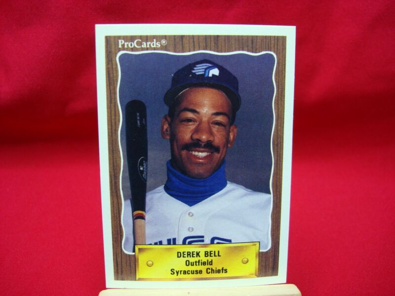 1990 Syracuse Chiefs Derek Bell ProCards Minor League Baseball Cards (Factory Overruns)