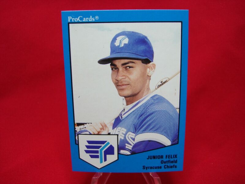 Collection of 1989 Syracuse Chiefs ProCards Minor League Baseball cards