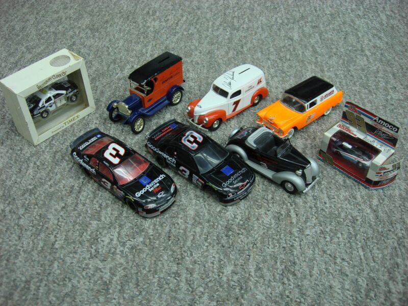 Collectible model car lot of 8 vintage and unique vehicles