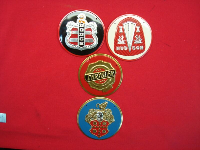 Vintage Wheaties grill badges and emblems (4-pack) from the 1950s