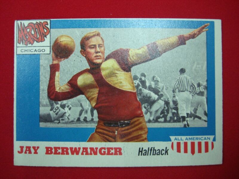 1955 Topps All American Jay Berwanger #78 Chicago Maroons Football Card