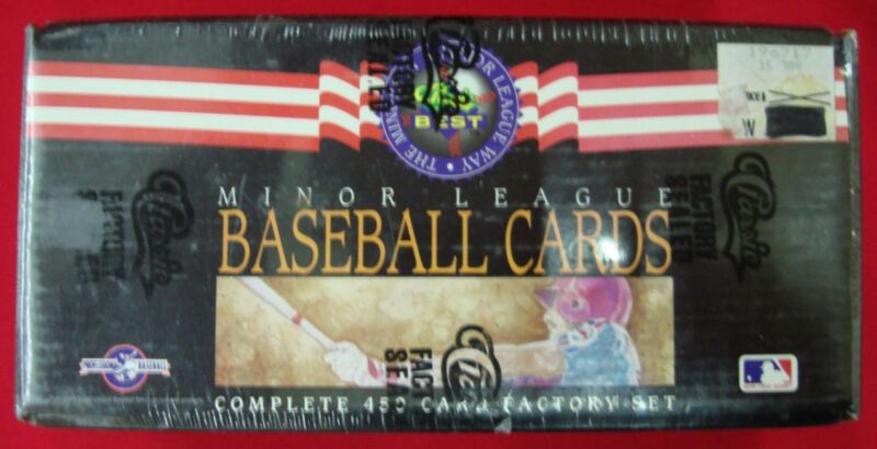 1992 Classic Best Minor League Baseball Card Set - Factory Sealed