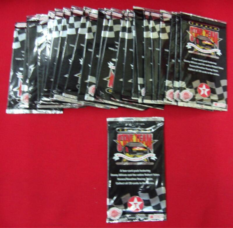 Vintage 1992 Texaco MaXX Star Team Race Cards - Davey Allison Complete Set (24 Unopened Packs)