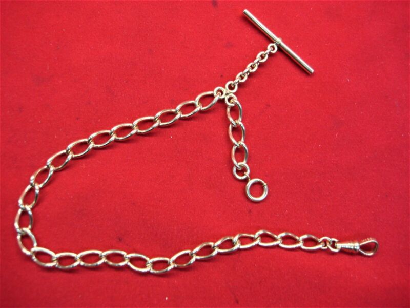 Vintage gold filled watch chain, excellent condition