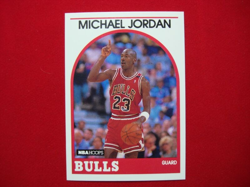 1989-90 Hoops Michael Jordan #200 Chicago Bulls Basketball Card - Graded Gem Mint