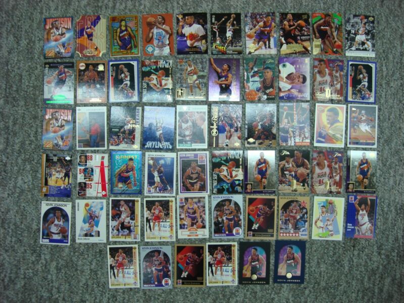 Kevin Johnson Basketball Card Collection