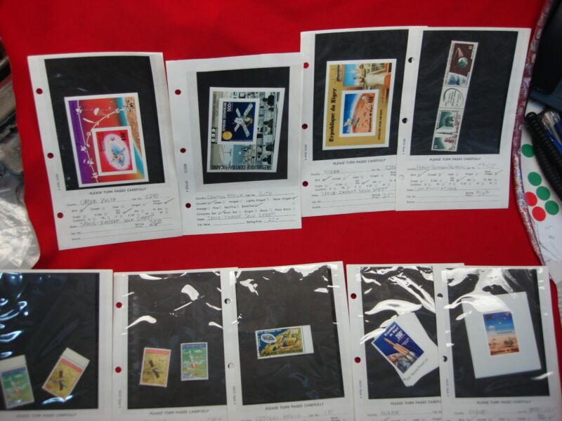 Vintage Space & Operation Viking Stamps - World Collection, Sets & Singles (Mint Condition)