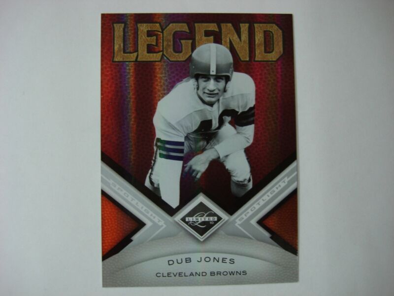 2010 Panini Limited Dub Jones Spotlight Football Card #118