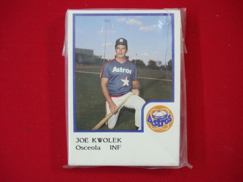 1986 Osceola Astros ProCards Team Set featuring Mel Stottlemyer