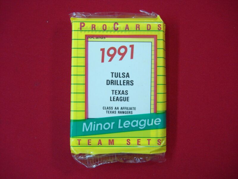 1991 Tulsa Drillers ProCards Team Set - Sealed with Ivan Rodriguez