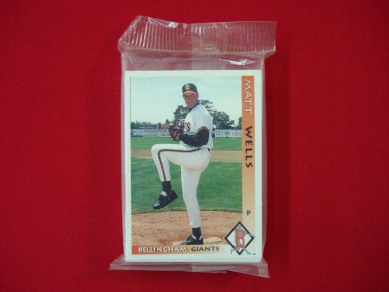 1996 Bellingham Giants Grandstand MLB Team Set