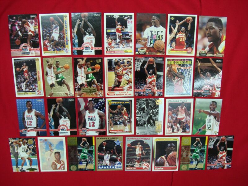 Dominique Wilkins Basketball Card Collection