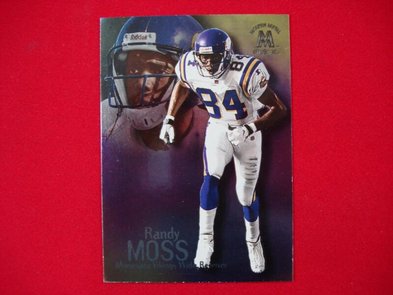 1999 Skybox Molten Metal Randy Moss #100 Minnesota Vikings Football Card