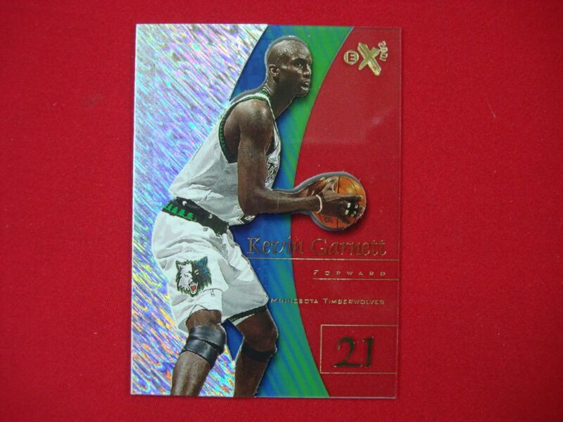Kevin Garnett 1997-98 Skybox EX 2001 Acetate #2 Timberwolves Basketball Card