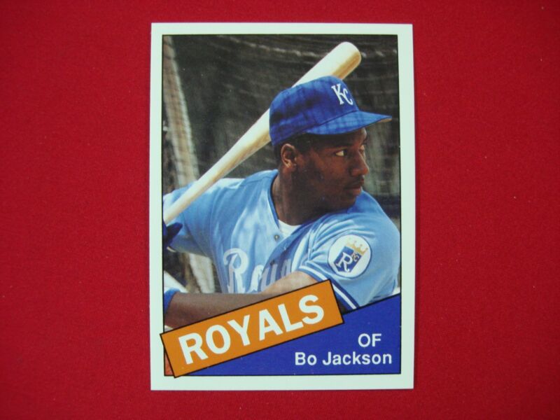Bo Jackson Kansas City Royals Broder Type Baseball Card #793