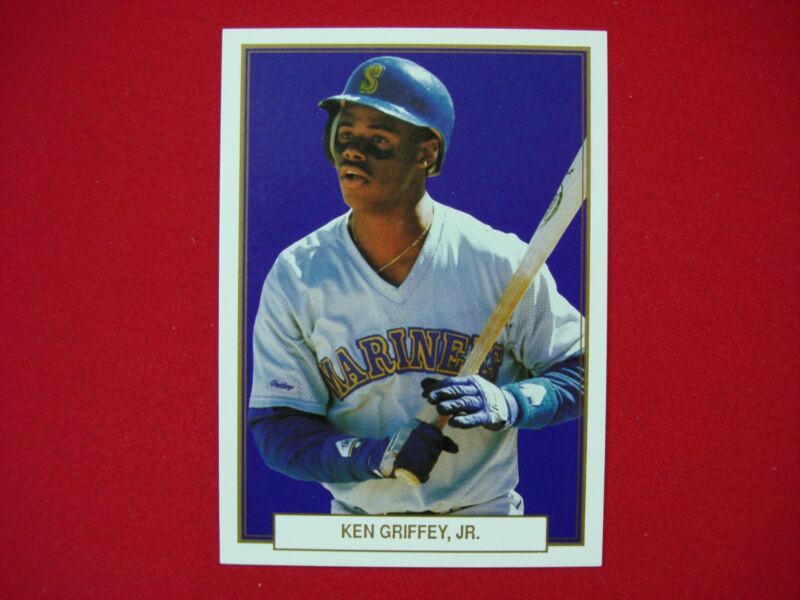 1989 Ken Griffey Jr. Rookie Baseball Card - All-American Promo Series #3 (Broder Style)