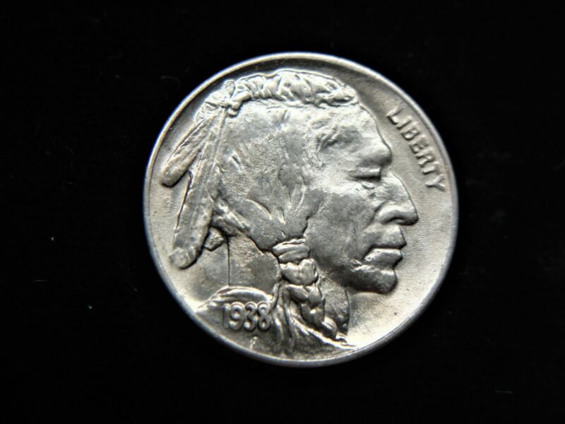 1938-D Buffalo Nickel