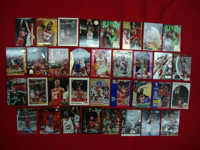 Hakeem Olajuwon basketball card collection