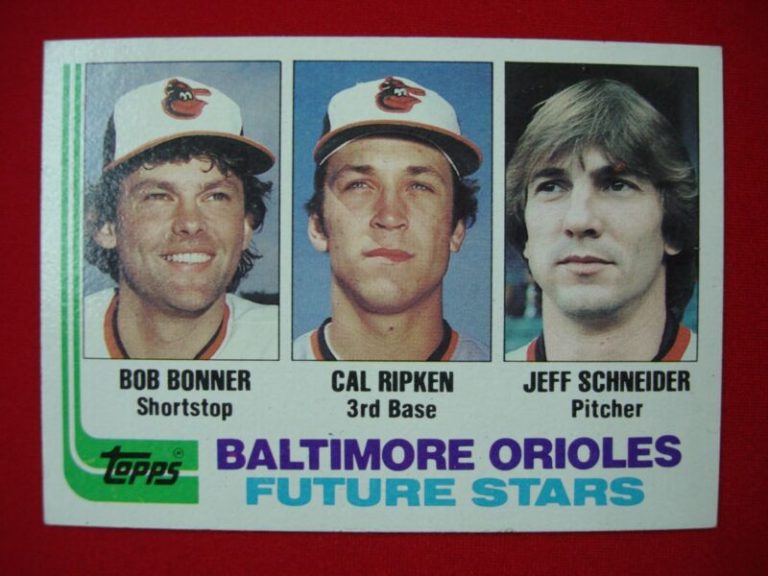 1982 Topps Cal Ripken Jr. Rookie Card #21 RC Baltimore Orioles Future Stars