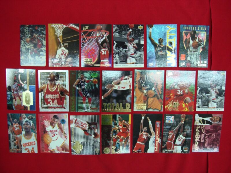 Hakeem Olajuwon basketball card collection