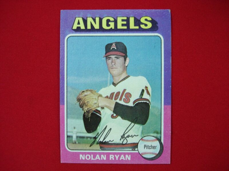 1975 Topps Nolan Ryan Baseball Card #500 - California Angels