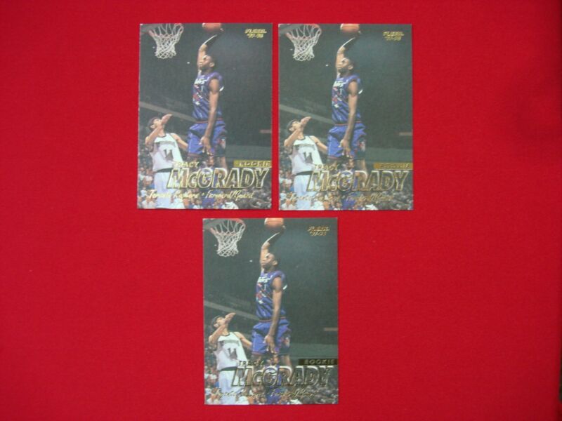 1997-98 Fleer Tracy McGrady rookie basketball cards