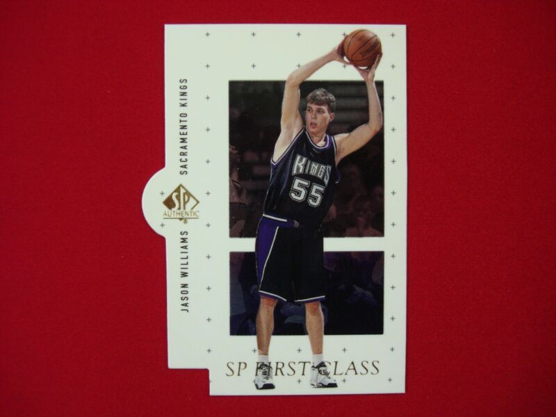 Jason Williams Rookie Card 1998-99 UD SP Authentic Die-Cut #FC24 First Class Insert