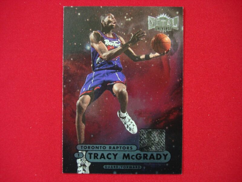 1997-98 Fleer Metal Universe Tracy McGrady Rookie Card #36 (RC) Foil - PSA Graded