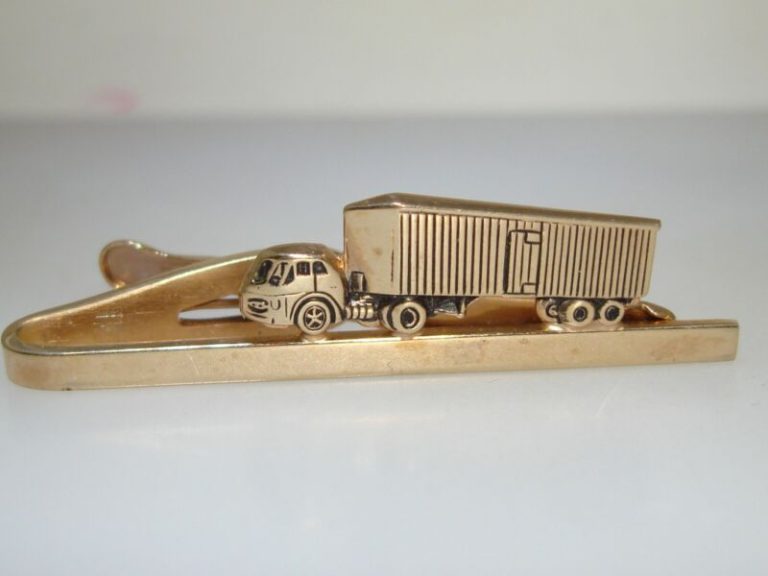 Vintage Berman Sales Co. 18-Wheeler Tie Bar